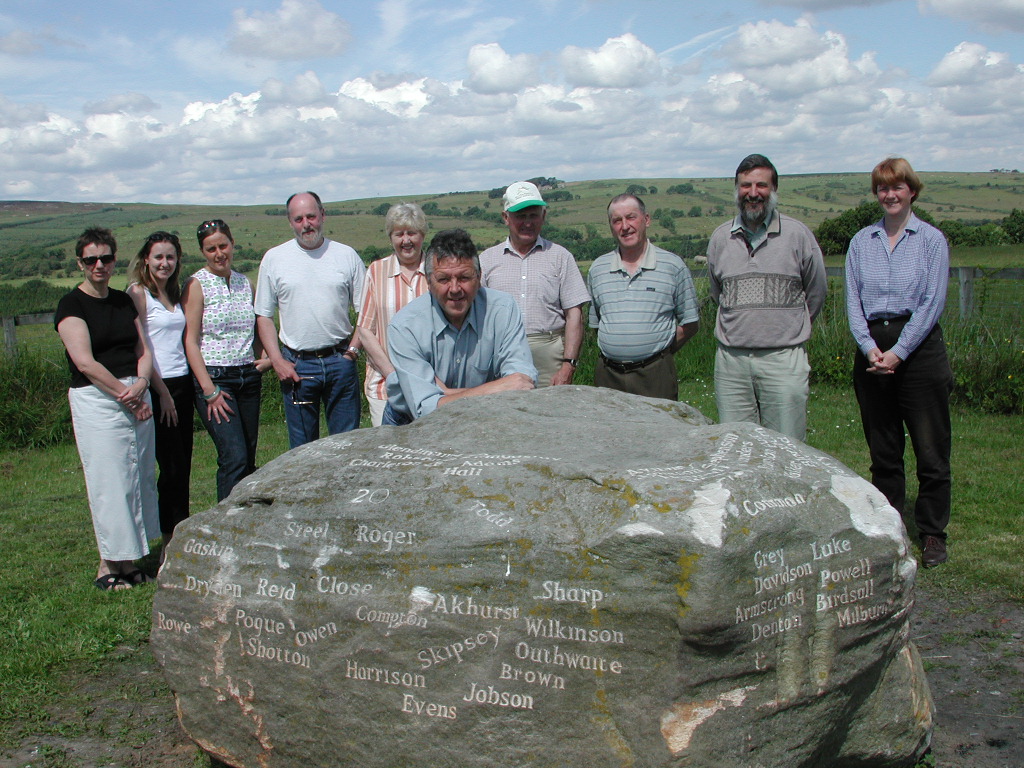 Admiring the Millennium Stone