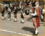 dick charleton and the pipe band